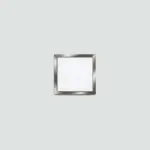 Panel LED Cuadrado Sobrepuesto Filo Niquelado 02.001.0166