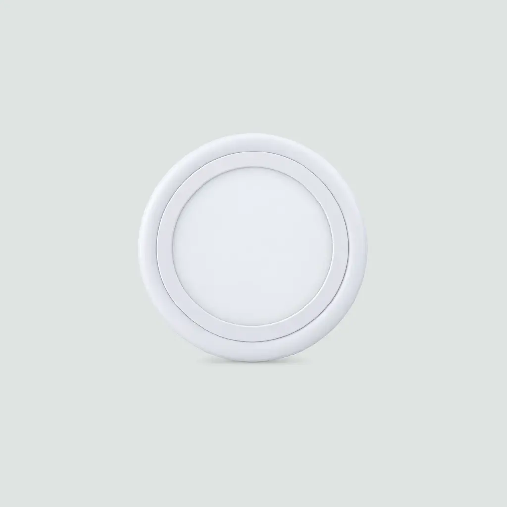 Panel LED Redondo Sobrepuesto RGB Con Control Remoto