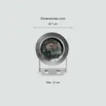 Foco LED De Piscina Sumergible RGB 02.002.0116