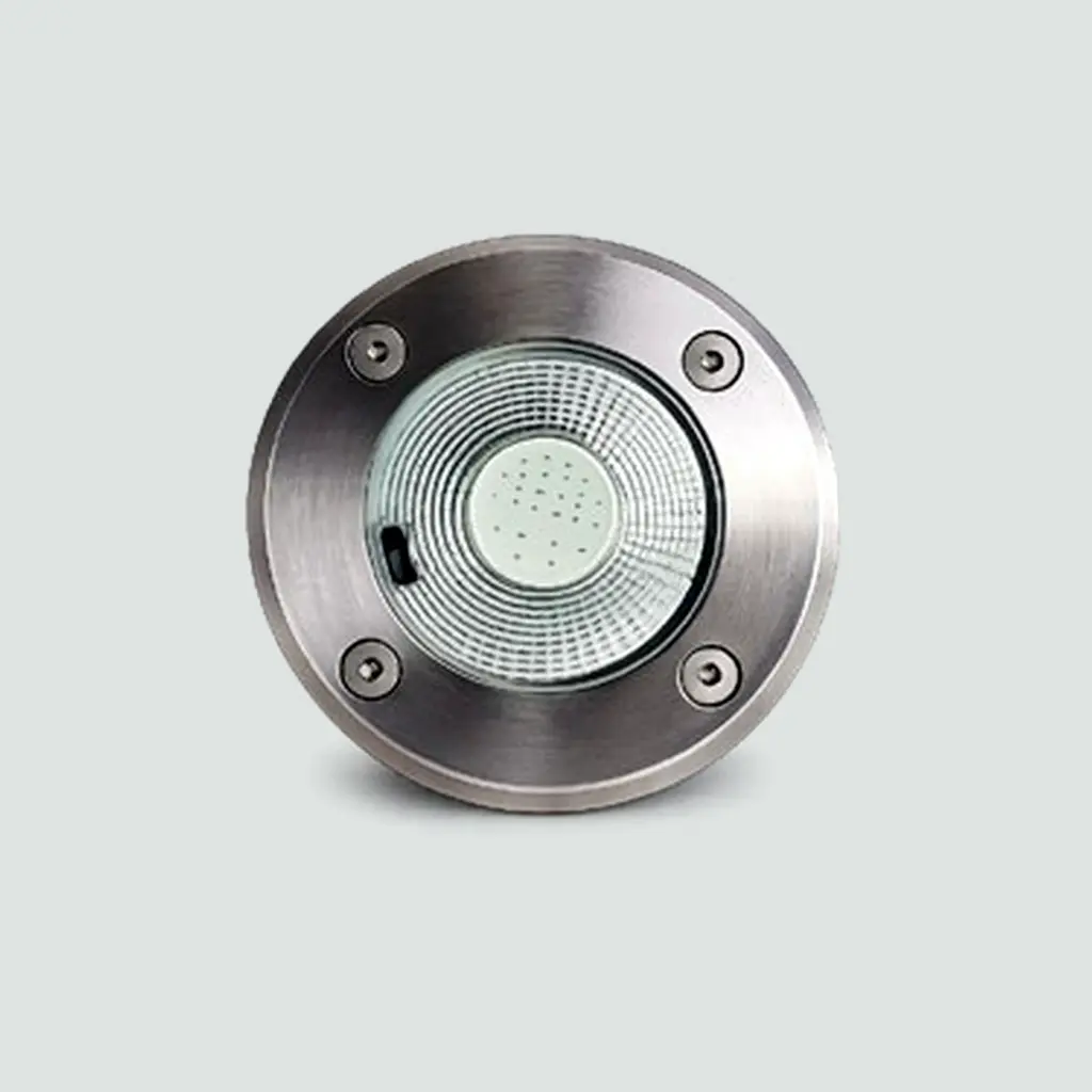 Foco LED De Piso Empotrable COB RGB