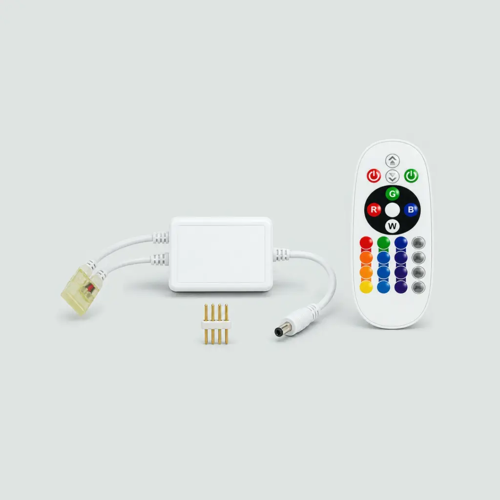 Adaptador Manguera Neón Led+ Control Remoto