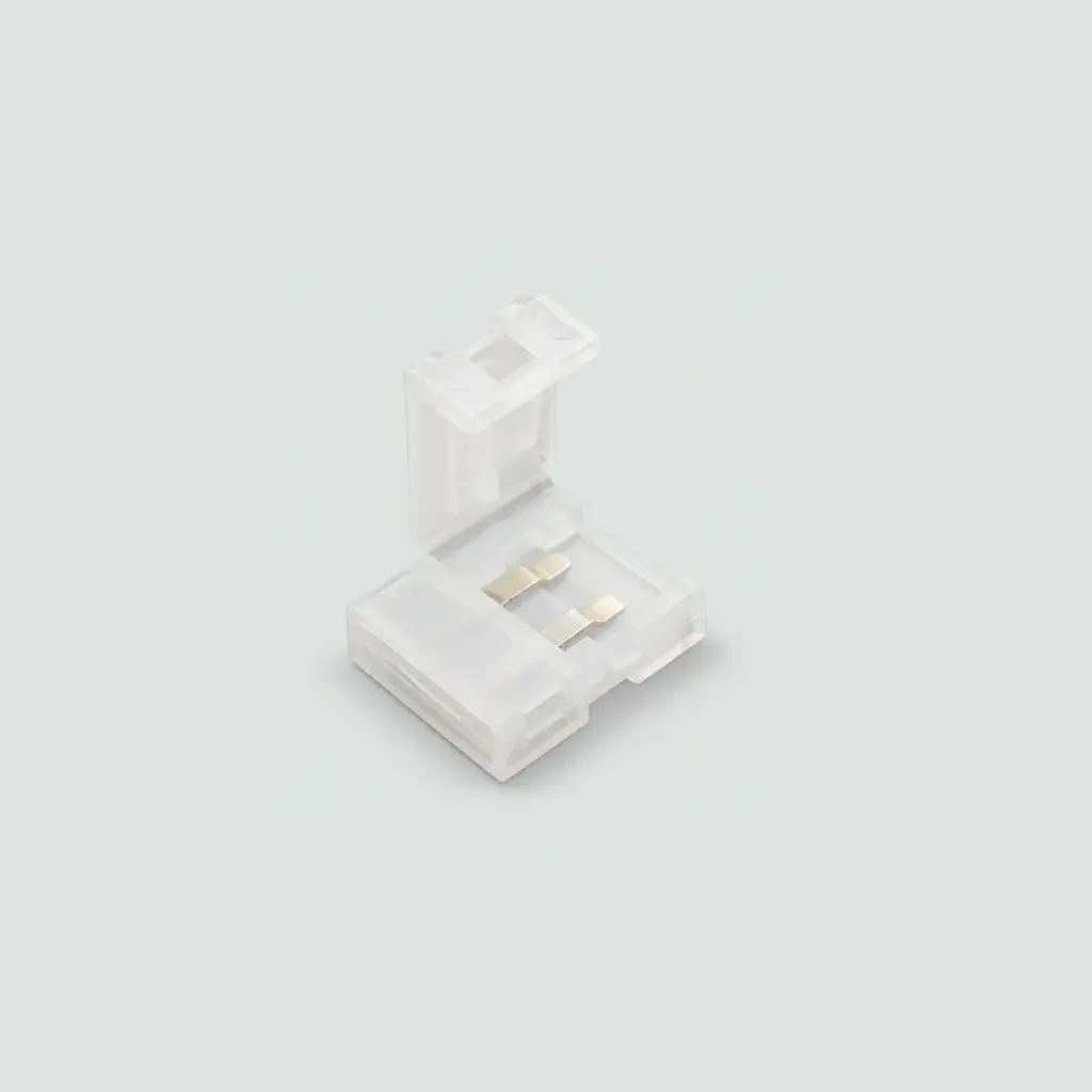 Conector Para Empalme Blanco Cinta LED