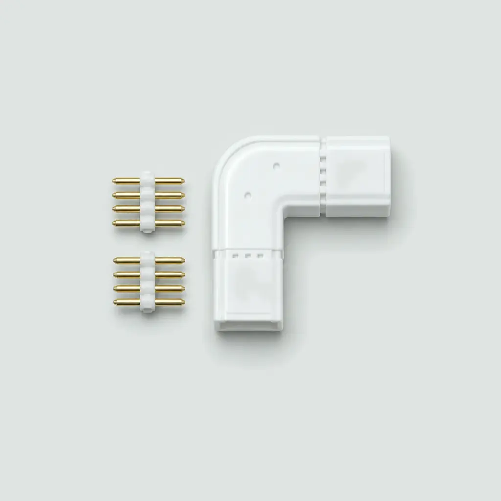 Conector En L Para Manguera LED