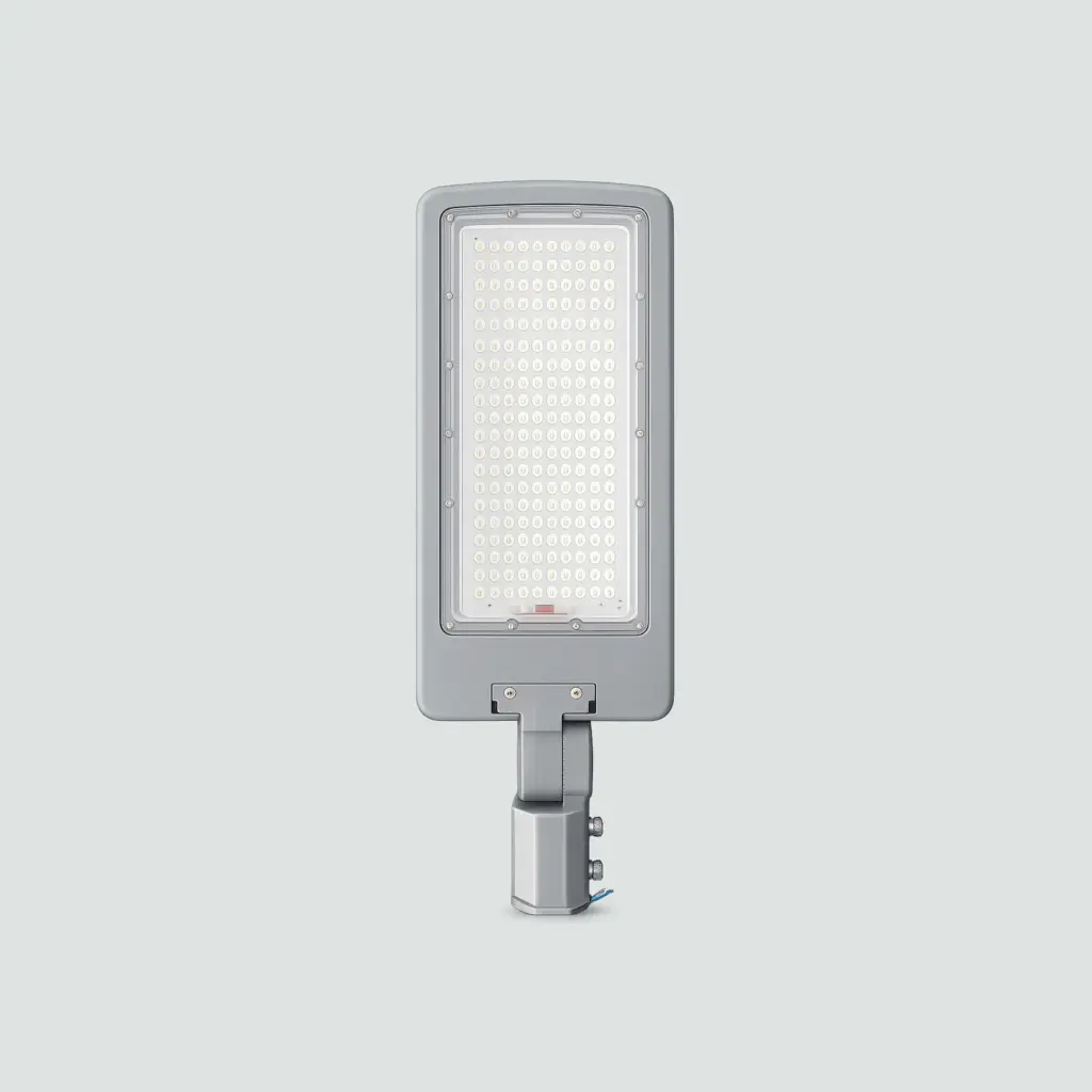 Lámpara LED Vial Eléctrica Con Brazo Móvil Y Fotocélula