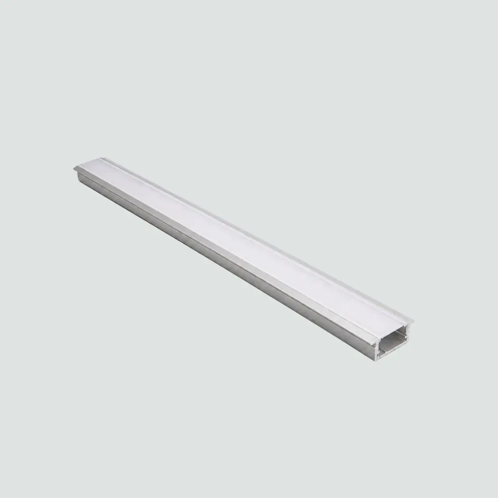 Perfil LED Empotrable Para Pared