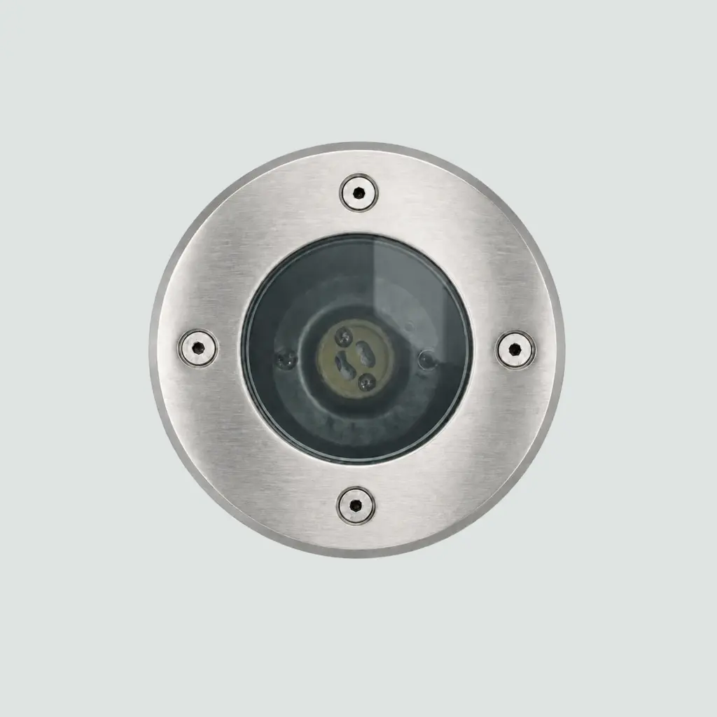 Carcasa De Piso Empotrable Para Foco Gu10