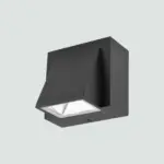 Aplique Minimalista Negro Simple 3W-3200K padre variable