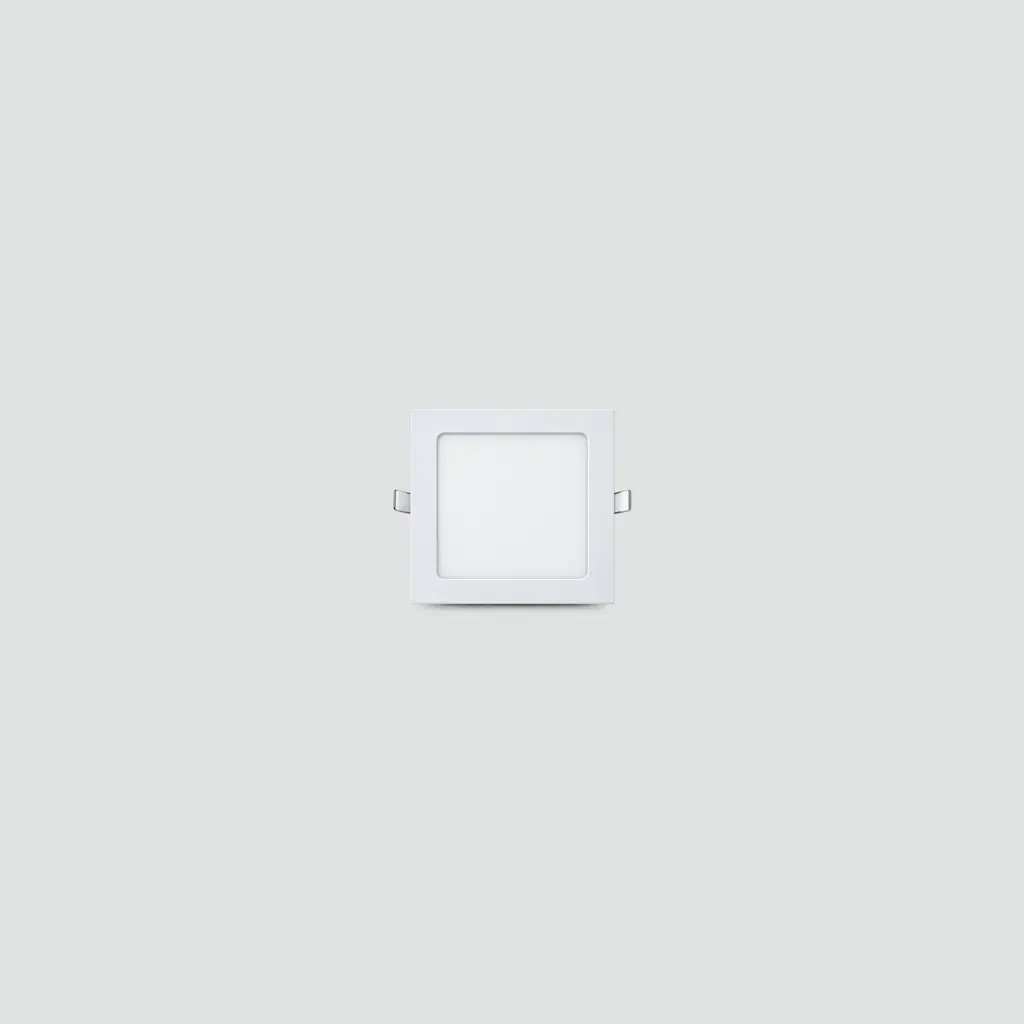Panel LED Cuadrado Empotrable Filo Blanco