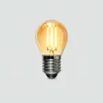 Foco LED Miniglobo Zafiro Ámbar E27 G45 02.001.0657
