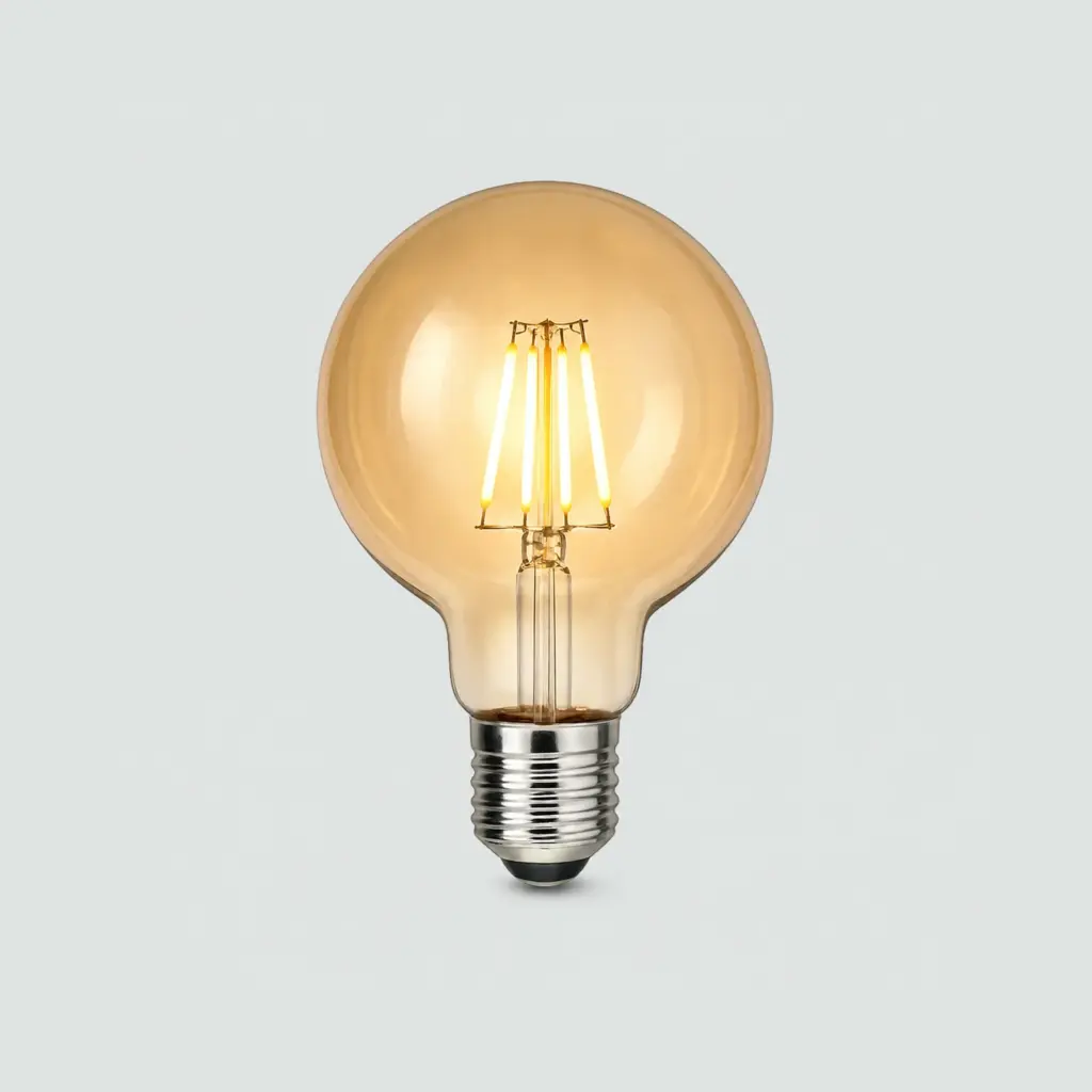 Foco LED Zafiro Ámbar E27 A60