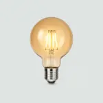 Foco LED Zafiro Ámbar E27 A60 02.001.0659