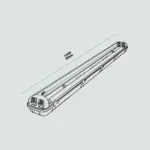 Carcasa Hermética Para Tubo T8 02.006.0165