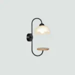 Aplique De Pared Mini Estante Negro 02.010.0173