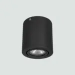 Conjunto Carcasa Aplique De Techo Negro 02.010.0178