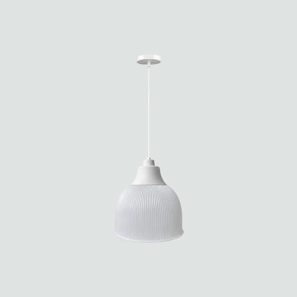 Lámpara Campana Blanco