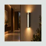 Aplique De Pared Luminos Luz Frontal Negro 5W-3000K 02.010.0206
