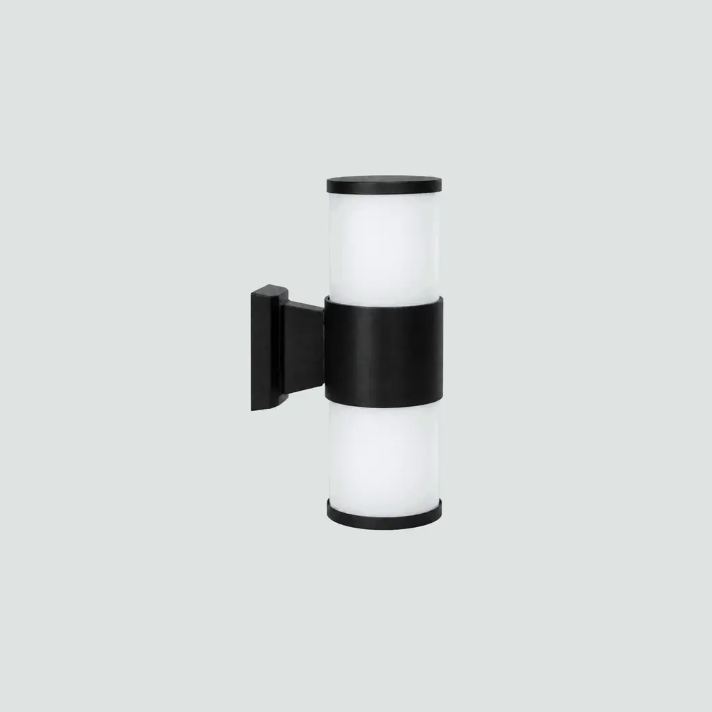 Aplique De Pared Bidireccional Boquilla Negro