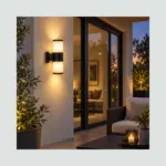 Aplique De Pared Bidireccional Boquilla Negro 02.010.0223