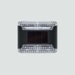 Aplique De Pared Solar Cuadrado Cristal Recargable 02.010.0411