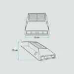 Aplique De Pared Solar Angular Doble Haz Recargable 02.010.0413