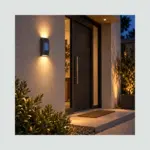 Aplique De Pared Solar Angular Doble Haz Recargable 02.010.0413