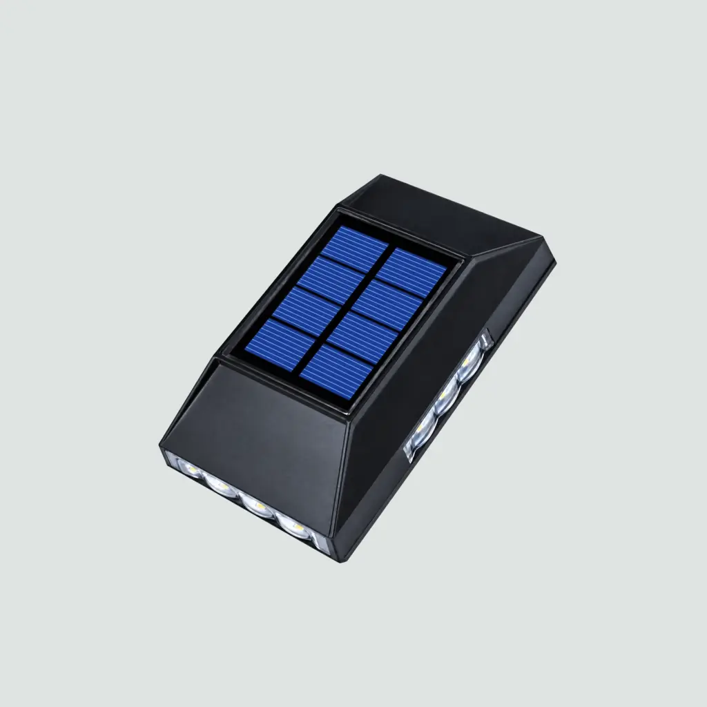 Aplique De Pared Solar Angular Recargable