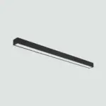 Lámpara Lineal-Sobrepuesta Negra/6200K/36W 02.010.0422