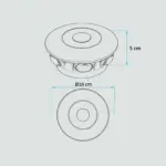 Aplique De Pared Circular 02.010.0433