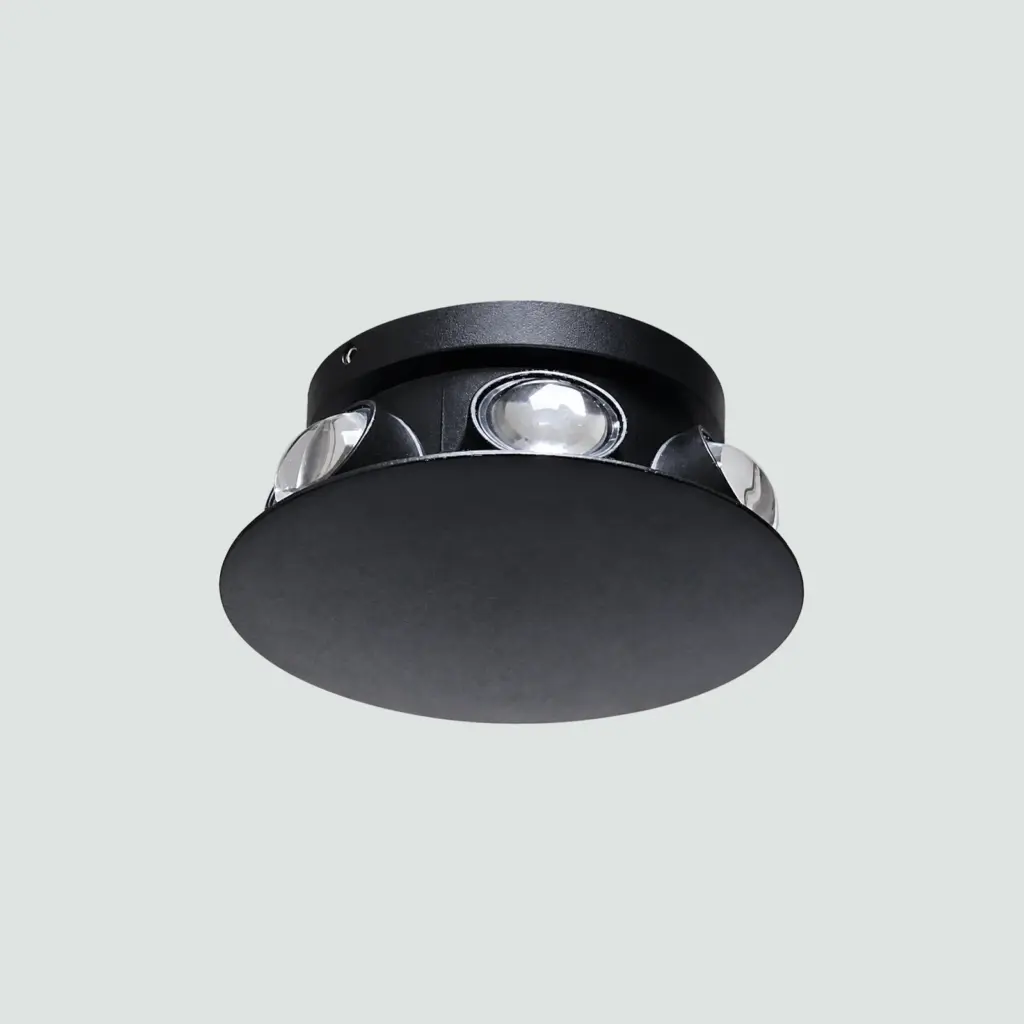 Aplique De Pared Borde Negro
