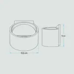 Aplique De Pared Anillo 02.010.0439