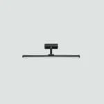 Aplique Espejo Gallery Cuerpo Negro 12w*tono 02.010.0496