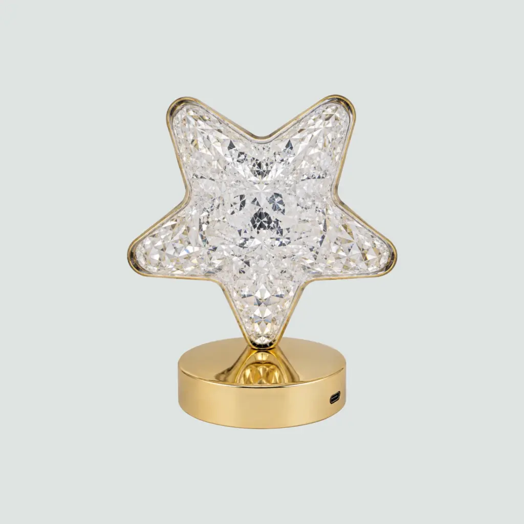 Lámpara De Mesa Estrella - Colección Cosmos