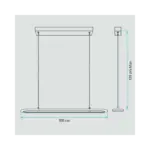 Lámpara Colgante Lineales Y Curvas-Modular Ovalada 02.010.0611