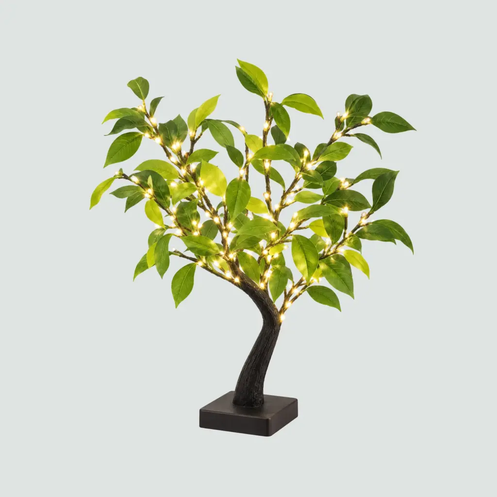 Árbol De Navidad Verde Y Blanco