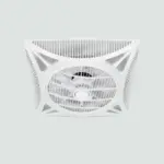 Ventilador De Techo Con Luz LED-Cuadrado Blanco 02.029.0004
