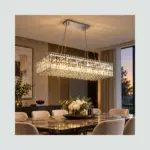 Conjunto Lámpara Colgante Cristal padre variable