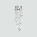 Conjunto Lámpara Colgante Cristal padre variable