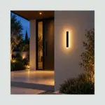 Aplique De Pared Lineal Exterior padre variable