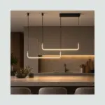 Conjunto Lámpara Minimalista padre variable