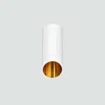 Conjunto Aplique De Techo Oblicuo Blanco+dorado padre variable