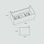 Aplique De Pared Ajustable Doble padre variable