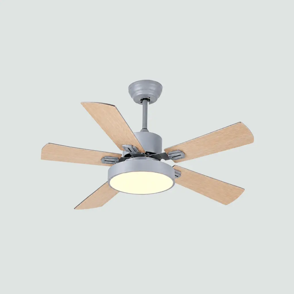Conjunto Ventilador De Techo Con Luz LED