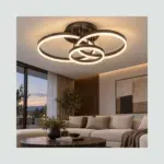 Conjunto Lámpara De Techo Aros Modernos padre variable
