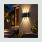 Conjunto Aplique De Pared Solar Leds padre variable