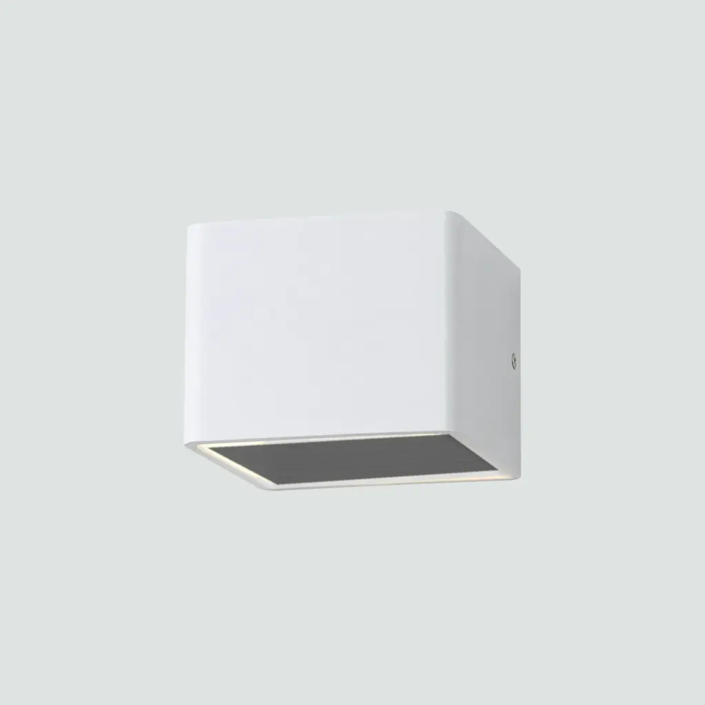 Aplique De Pared Cuadrado
