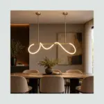 Conjunto Lámpara Colgante Espiral Látigo padre variable