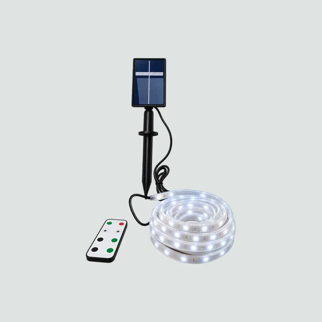 Cinta LED Solar 5M + Controlremoto