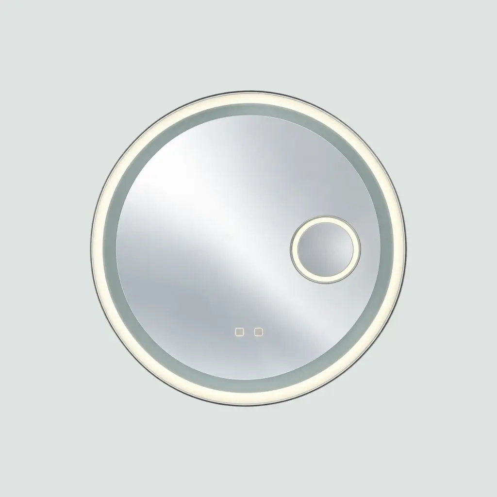 Espejo LED Redondo Para Baño