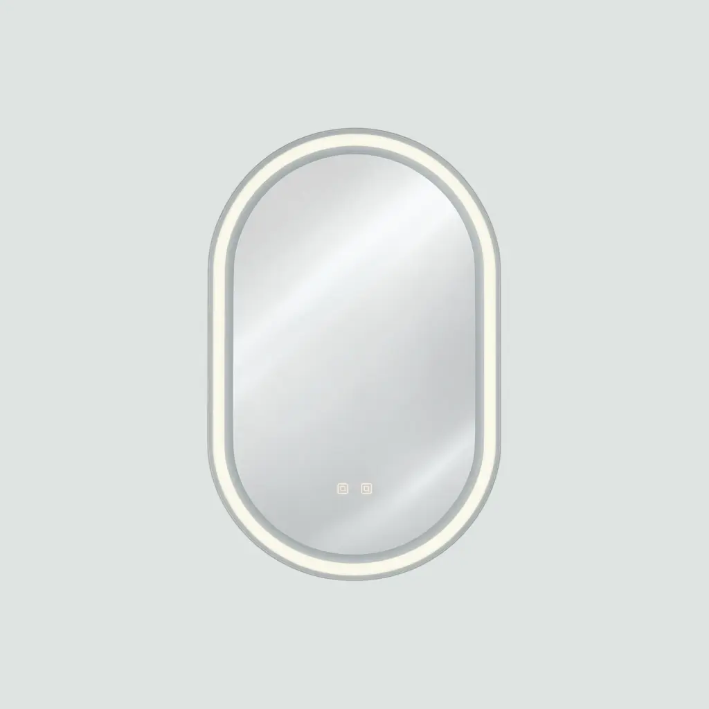 Espejo LED Oval Para Baño