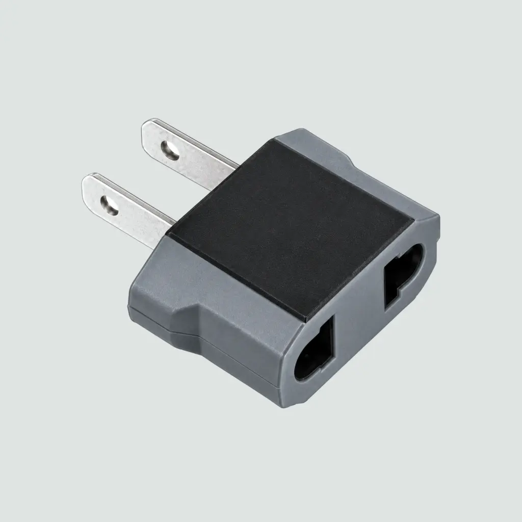 Enchufe Adaptador ABS+Cobre